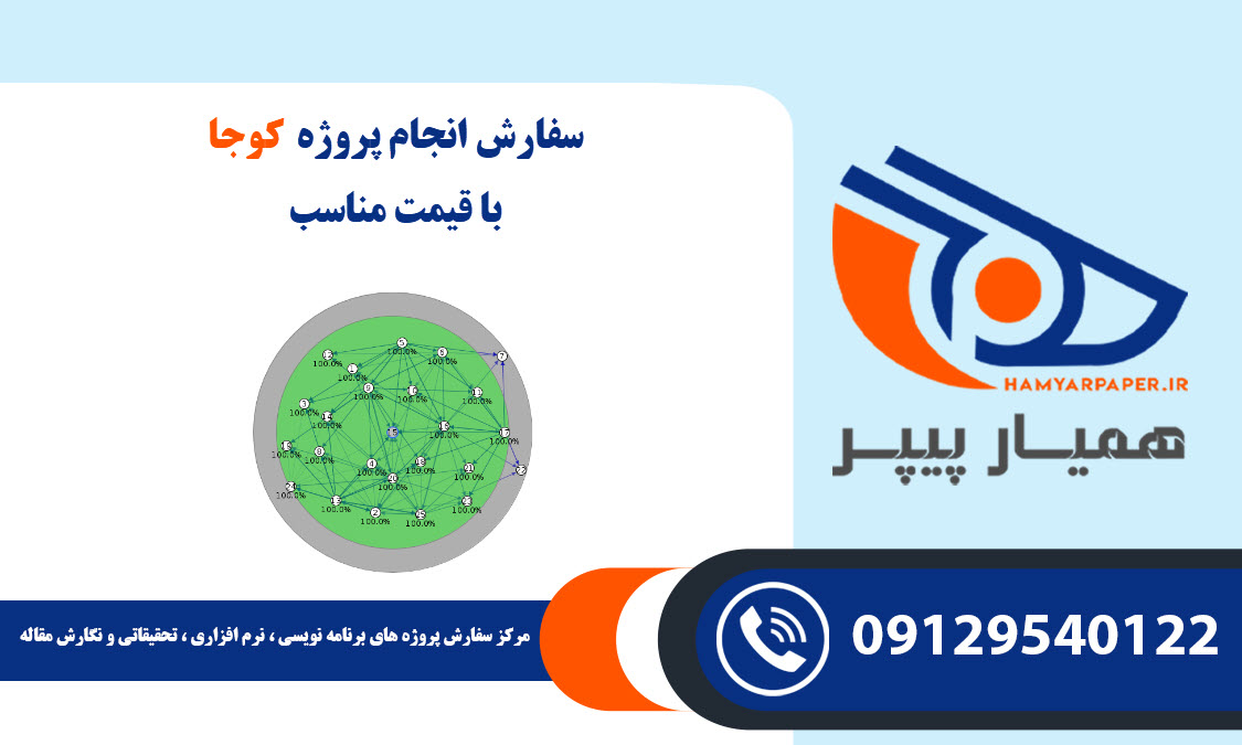 انجام پروژه کوجا (cooja)